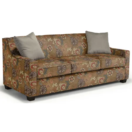 Queen-Sized Air Dream Sleeper with Toss Pillows