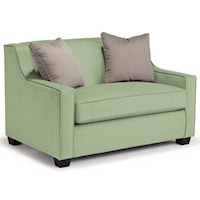 Twin-Size Air Dream Sleeper Chair with Toss Pillows