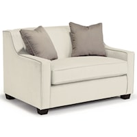 Twin-Size Air Dream Sleeper Chair with Toss Pillows