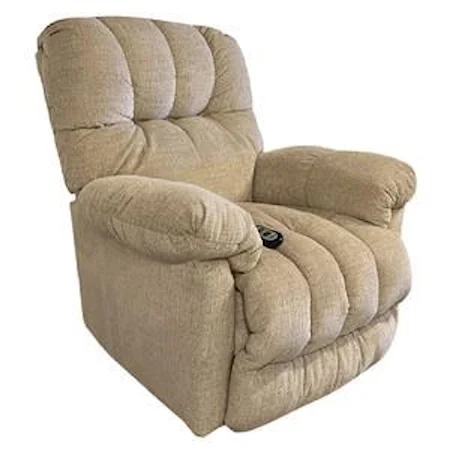 McGinnis Casual Power Space Saver Recliner with Plush Upholstered Arms