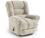Best Home Furnishings Medium Recliners Seger Swivel Glider Recliner