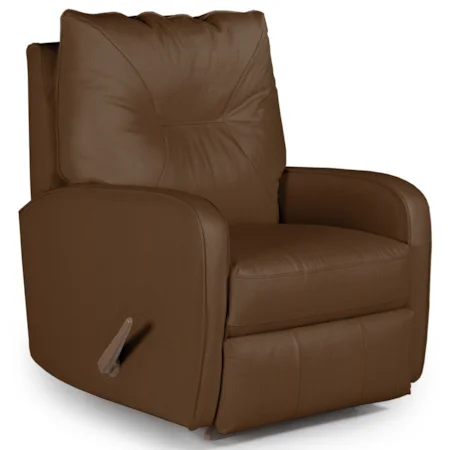 Contemporary Ingall Rocker Recliner in Sleek Modern Style