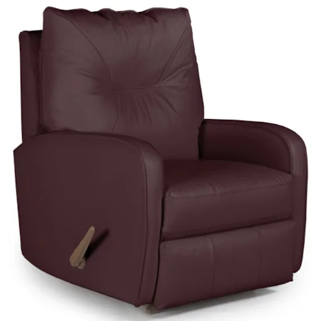 Contemporary Ingall Rocker Recliner in Sleek Modern Style