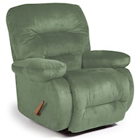 Maddox Rocker Recliner with Line-Tufted Back