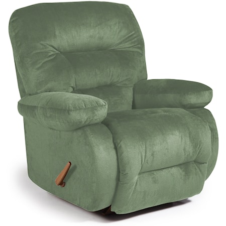 Maddox Rocker Recliner with Line-Tufted Back