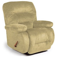 Maddox Rocker Recliner with Line-Tufted Back