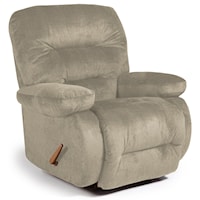 Maddox Rocker Recliner with Line-Tufted Back