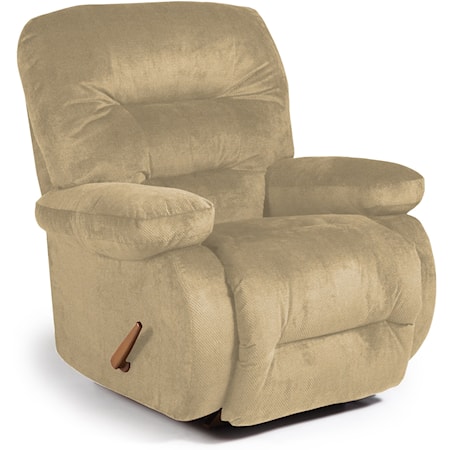 Maddox Rocker Recliner with Line-Tufted Back