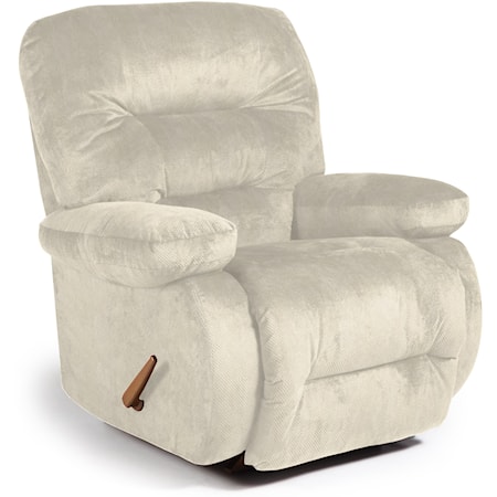 Maddox Rocker Recliner with Line-Tufted Back