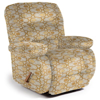 Maddox Rocker Recliner with Line-Tufted Back