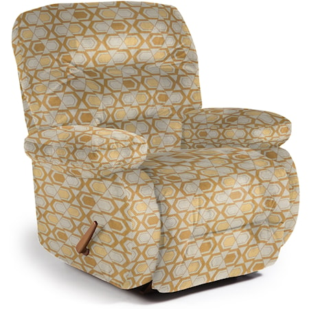 Maddox Rocker Recliner with Line-Tufted Back