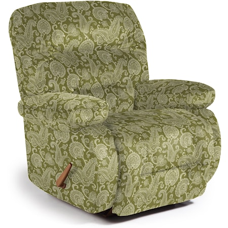 Maddox Rocker Recliner with Line-Tufted Back
