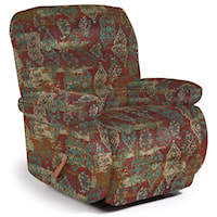 Maddox Rocker Recliner with Line-Tufted Back