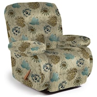 Maddox Rocker Recliner with Line-Tufted Back