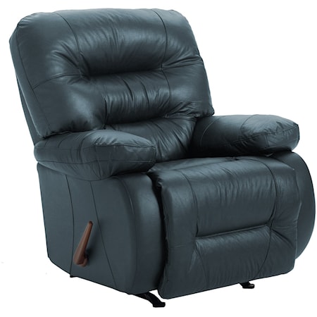 Maddox Rocker Recliner with Line-Tufted Back