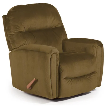 Markson Rocker Recliner with Dome Arms