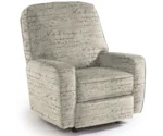 Best Home Furnishings Medium Recliners Bilana Swivel Glider Recliner