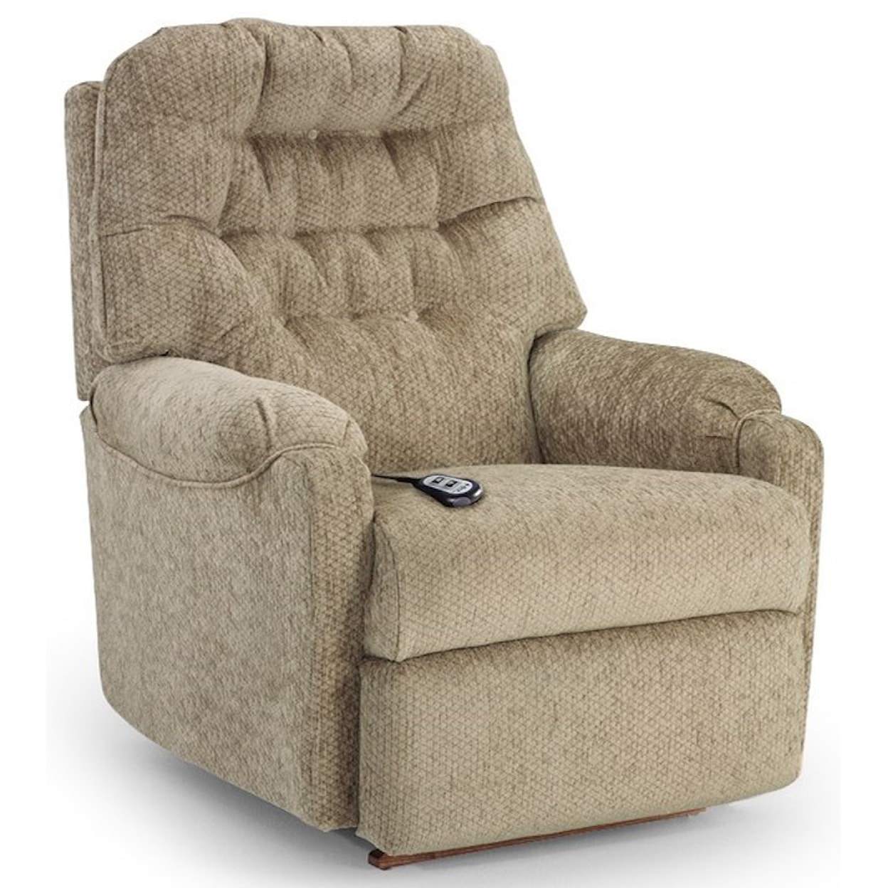 Bravo Furniture Medium Recliners Power Rocker Recliner