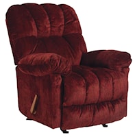McGinnis Casual Rocker Recliner with Plush Upholstered Arms