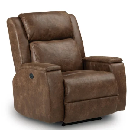 Colton Power Rocker Recliner with Power Adjustable Headrest