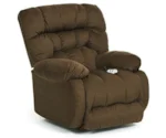 Best Home Furnishings Medium Recliners Plusher Power Wallhugger Recliner