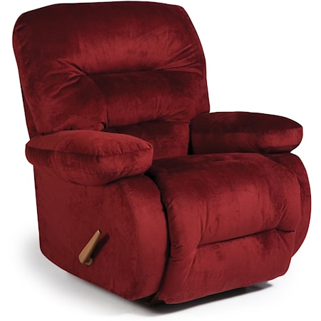 Maddox Power Swivel Glider Recliner with Line-Tufted Back