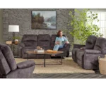 Best Home Furnishings Medium Recliners Bodie Power Rocker Recliner