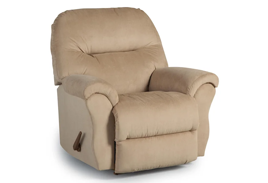 Medium Recliners Bodie Rocker Recliner by Best Home Furnishings at Conlin's Furniture