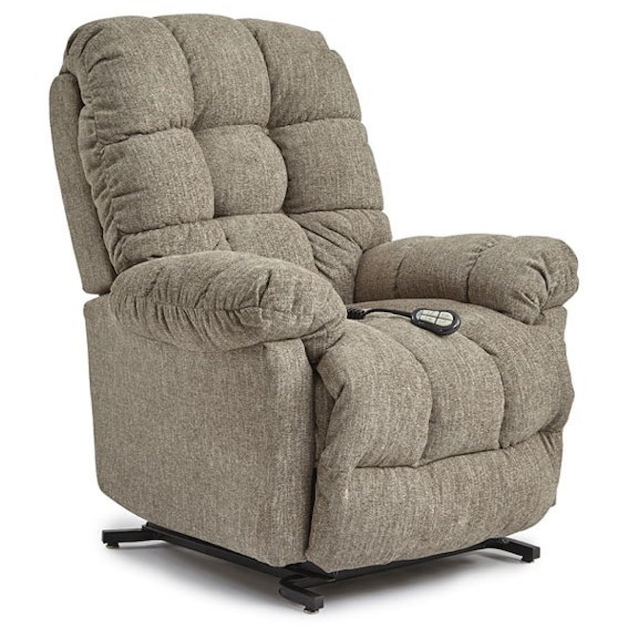 Best Home Furnishings Brosmer Brosmer Pwr Swivel Glide Recliner w/Pwr Head