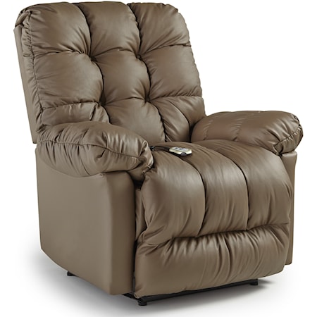 Brosmer Power Swivel Glider Reclining Chair with Power Headrest & USB Port