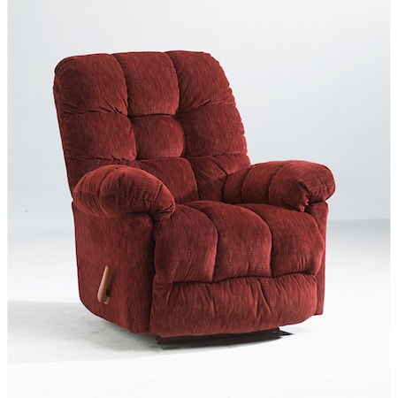 Brosmer Swivel Glider Recliner with Massage and Heat