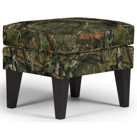 Karla Ottoman with Modern Tapered Legs