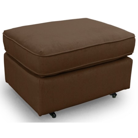 Rounded Casual Ottoman