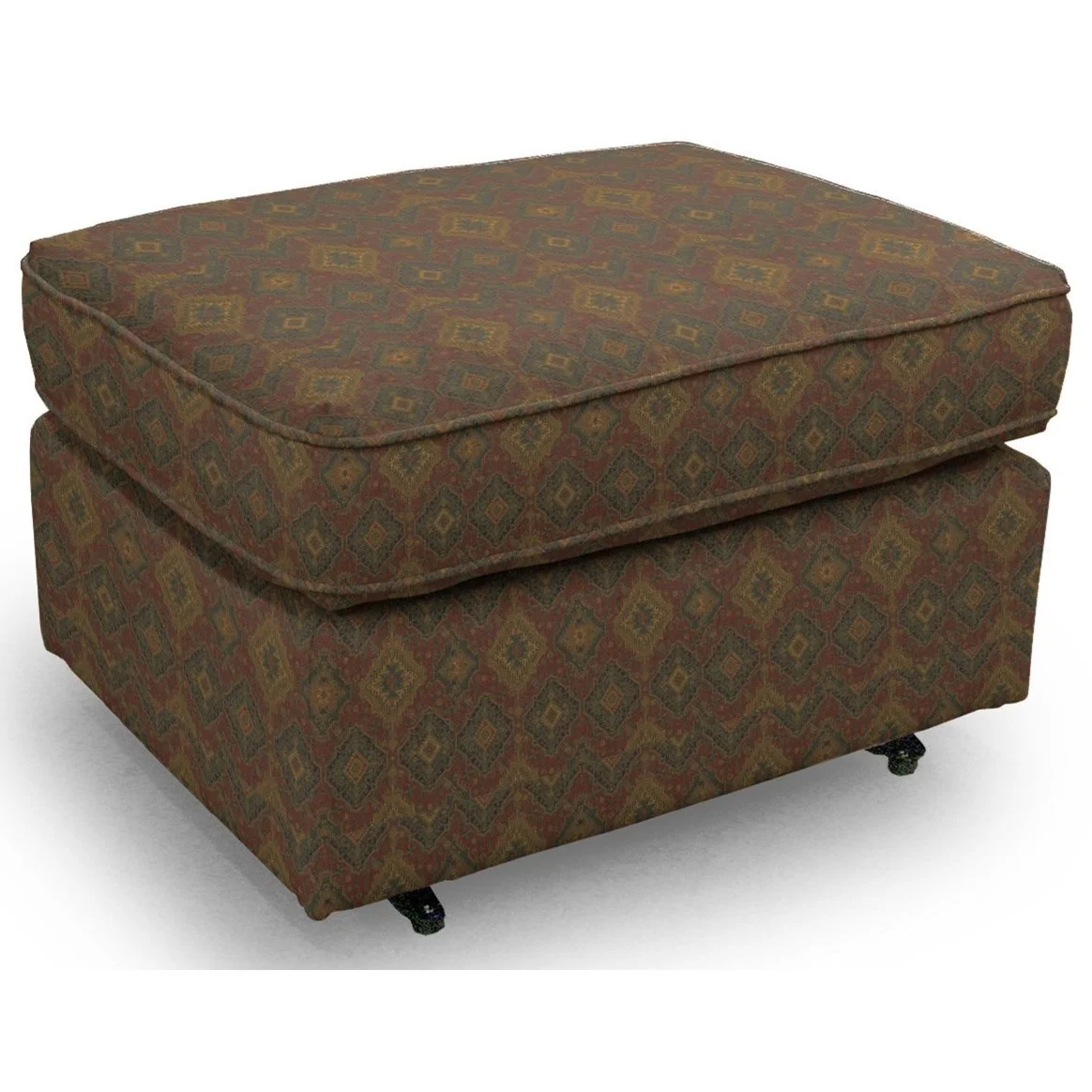 Best Home Furnishings Ottomans 0026 Smooth Rounded Casual Ottoman