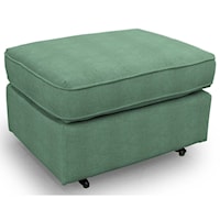 Smooth Rounded Casual Ottoman