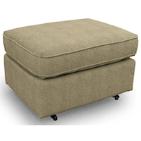 Smooth Rounded Casual Ottoman