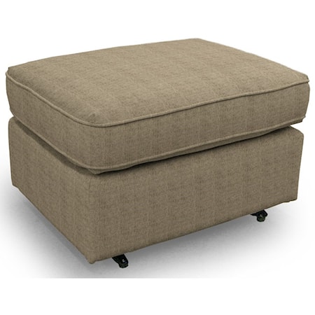 Smooth Rounded Casual Ottoman