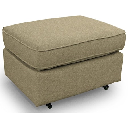 Smooth Rounded Casual Ottoman