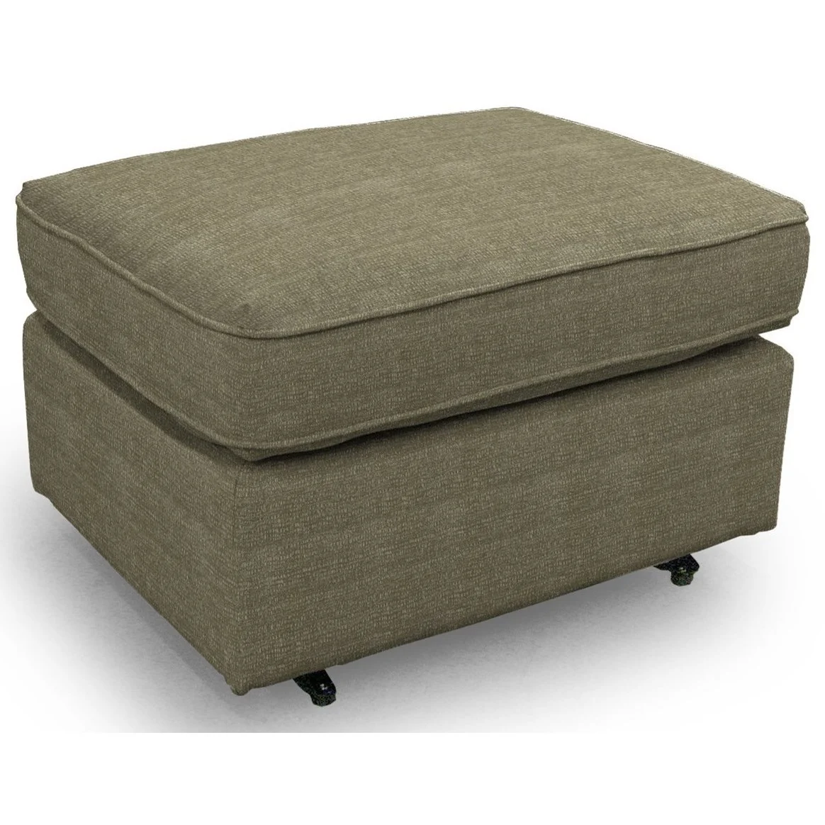 Best Home Furnishings Ottomans 0026 Smooth Rounded Casual Ottoman