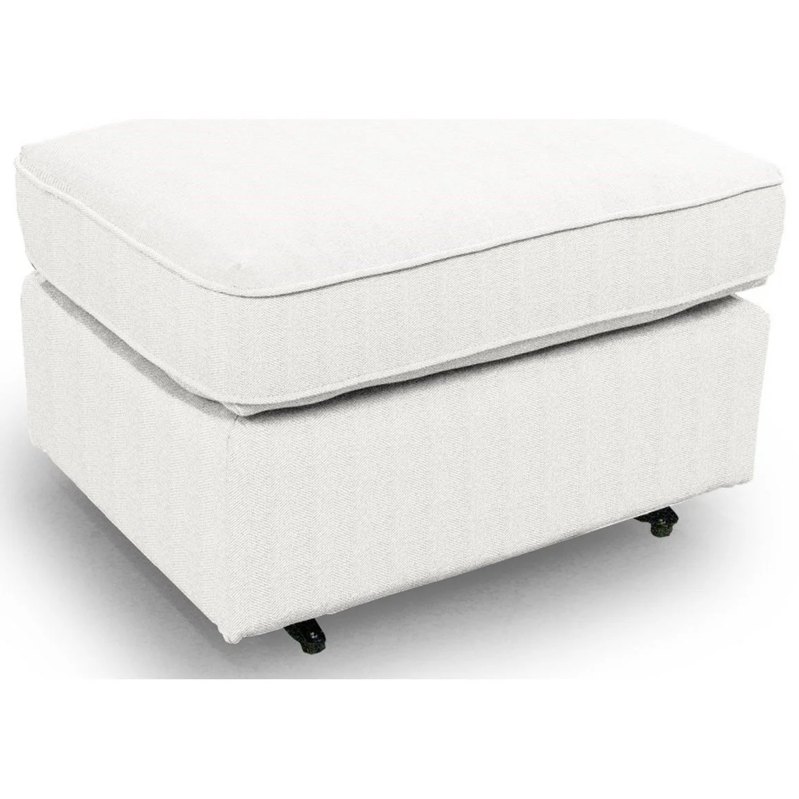 Best Home Furnishings Ottomans 0026 Smooth Rounded Casual Ottoman