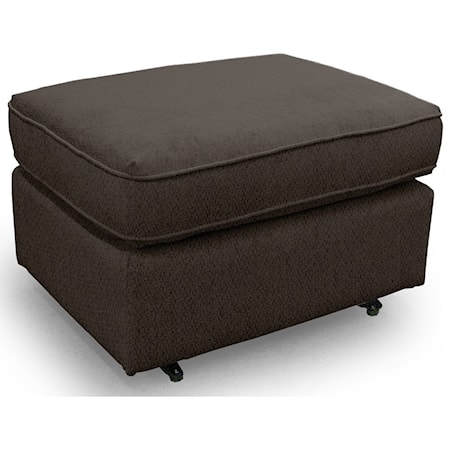 Smooth Rounded Casual Ottoman