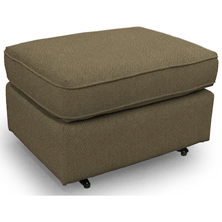 Smooth Rounded Casual Ottoman