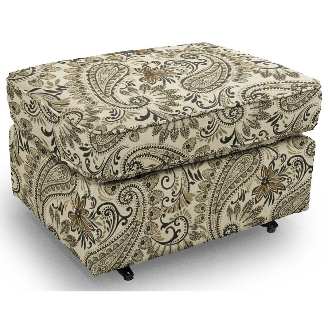 Best Home Furnishings Ottomans Rounded Casual Ottoman