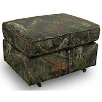 Smooth Rounded Casual Ottoman