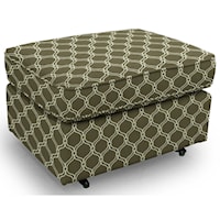 Smooth Rounded Casual Ottoman