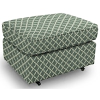 Smooth Rounded Casual Ottoman