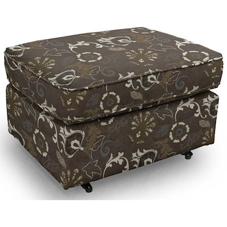 Smooth Rounded Casual Ottoman