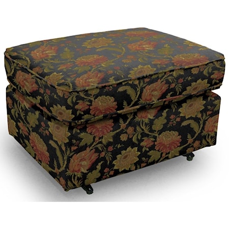 Smooth Rounded Casual Ottoman