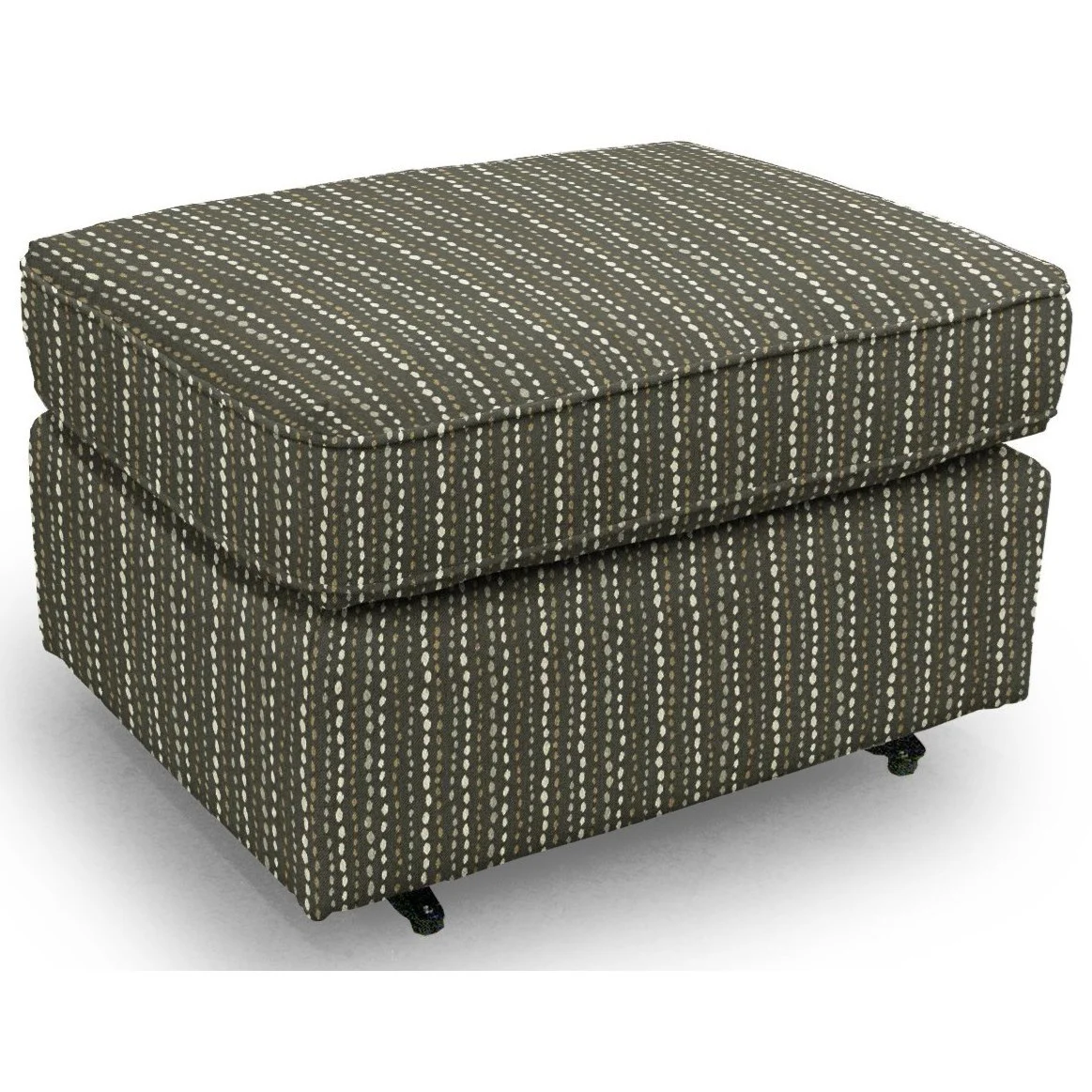 Best Home Furnishings Ottomans 0026 Smooth Rounded Casual Ottoman
