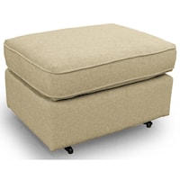 Smooth Rounded Casual Ottoman